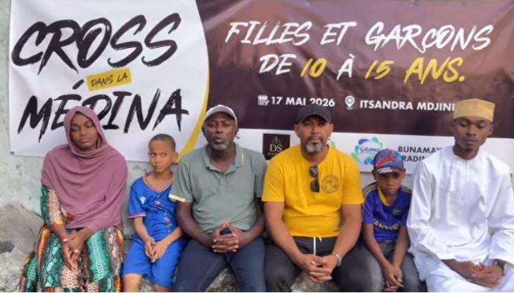 Cross dans la médina d’Itsandra Mdjini I Encourager les tout-petits à faire du sport